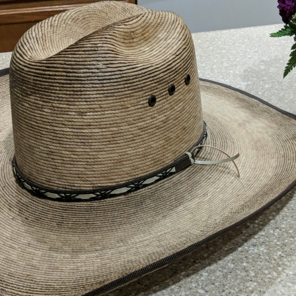 Lone Star Bullrider Verde Cowboy hat size 56 / 7